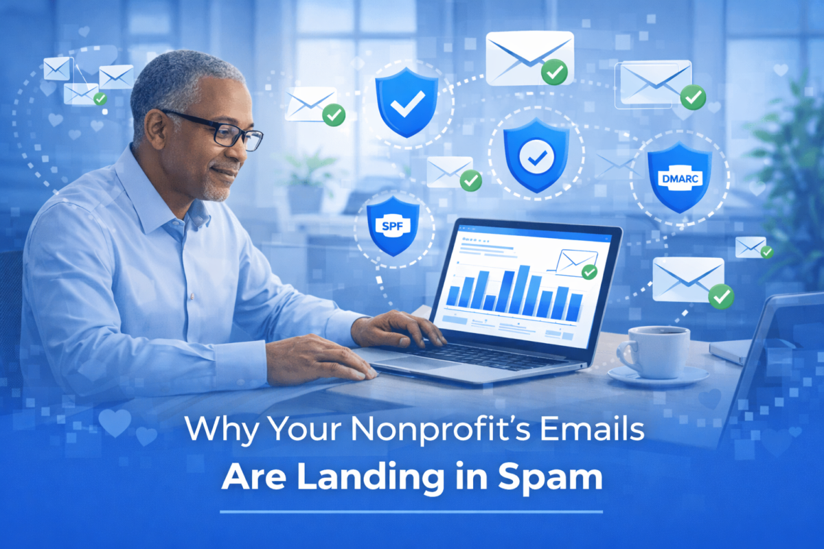 Nonprofit email in spam