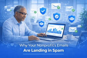 Nonprofit email in spam